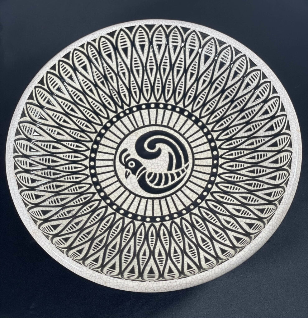 Grand plat Primavera africaniste