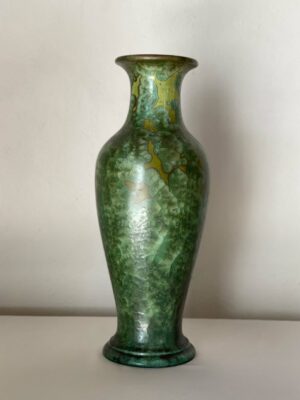 Important Vase en grès vert Mougin