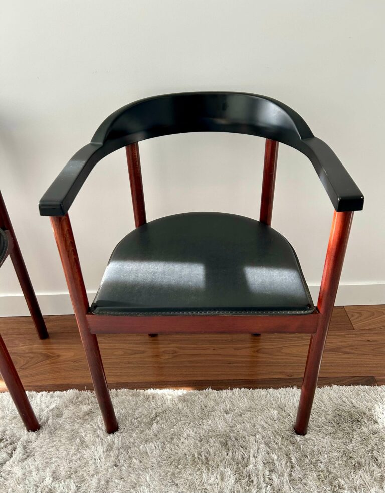 Paire de fauteuils en teck 1960
