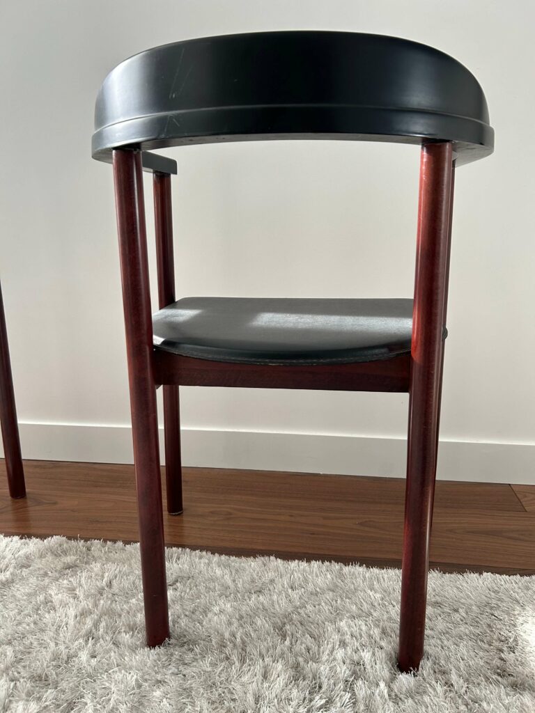 Paire de fauteuils en teck 1960
