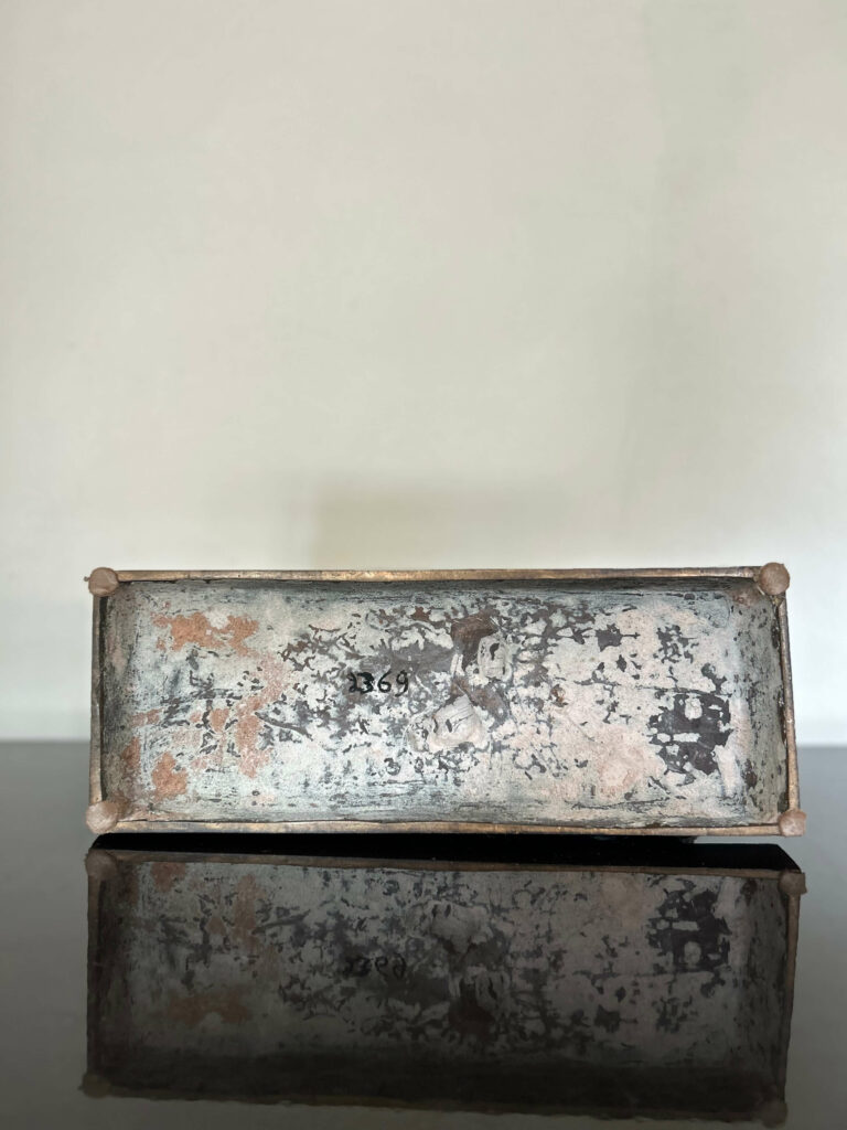 - Ours en Marche- patine verte - art déco