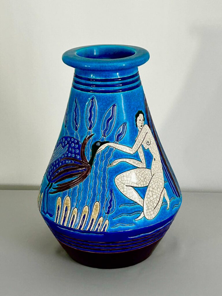 Primavera - Longwy - Vase aux baigneuses 1920