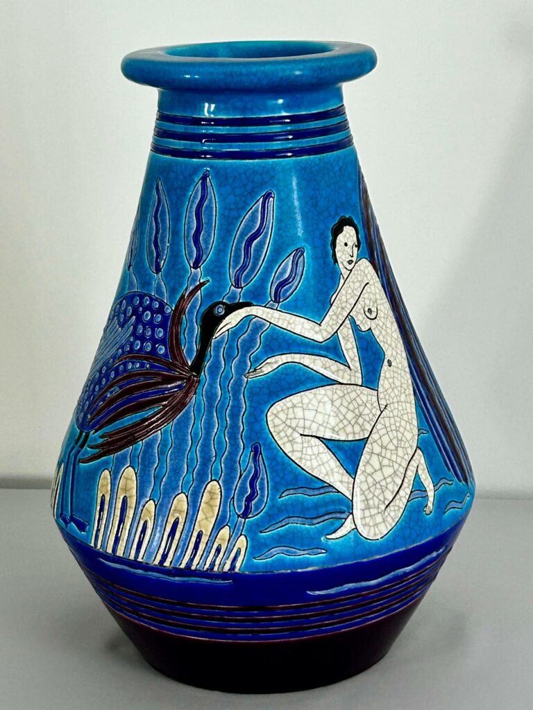 Primavera - Longwy - Vase aux baigneuses 1920