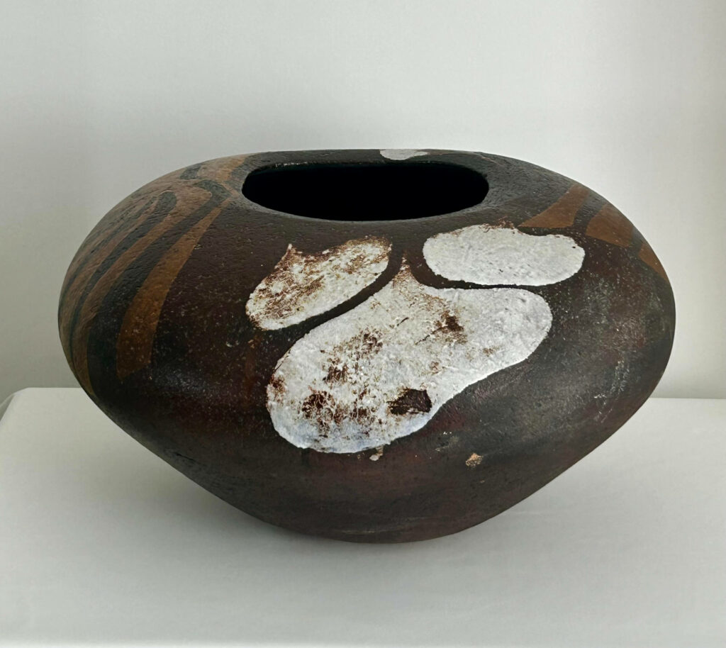 Important vase en céramique Nicole Noailles-Lascaux - 1960